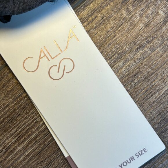 NEW CALIA Lustralux T-Back Bra Darker Ardosia Slate Heather Women's Size XL - Picture 6 of 12